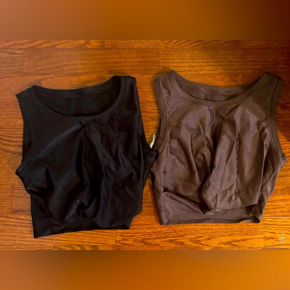 Offline by aerie crop top sports bra lot